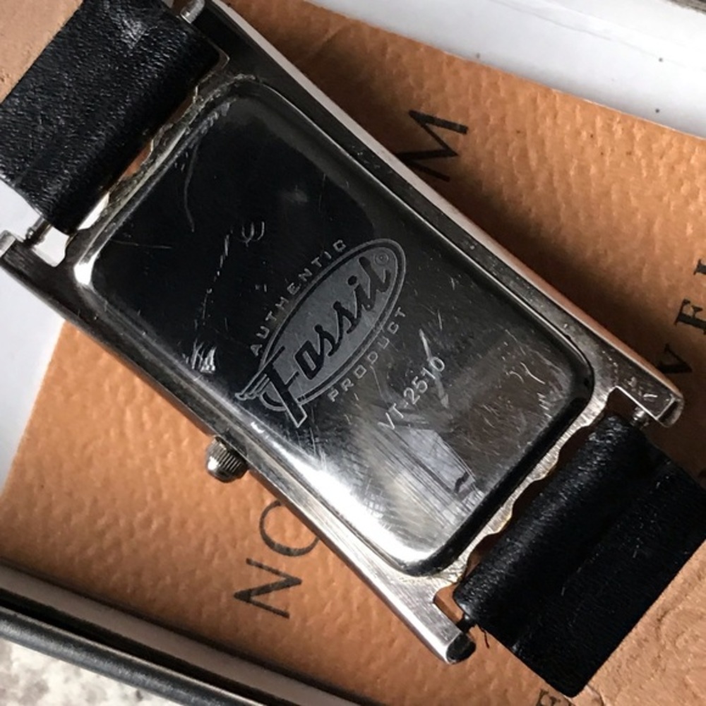 1995 ART DECO FOSSIL WATCH VT-2510 - Picture 5 of 5